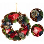 MagicHome Vánoce modro-červený, 30 cm – Hledejceny.cz
