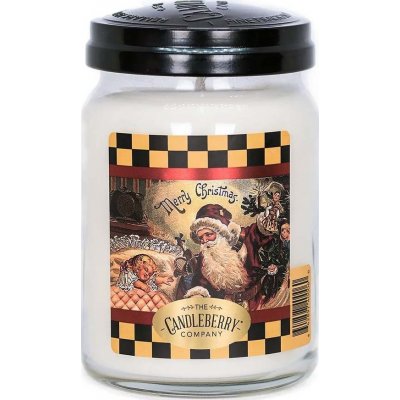 Candleberry Merry Christmas bílá 624 g – Hledejceny.cz