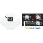 Ventilátor Prima Klima 150mm, 1100 m3/h - regulace teploty a min. otáček, EC motor – Zboží Mobilmania