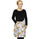Bellatex Kuchyňská zástěra Dita do pasu zástěra 68x50cm pomeranč – Hledejceny.cz