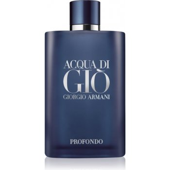 Giorgio Armani Acqua di Gioia Profondo parfémovaná voda pánská 75 ml od 4  579 Kč - Heureka.cz