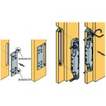 KRONA KOBLENZ KK-Příchyt Kubica 2460/2400 obložková zárubeň + šroubky – Sleviste.cz