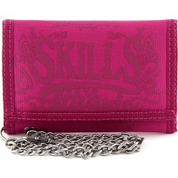 7Skills peněženka s řetízkem růžová