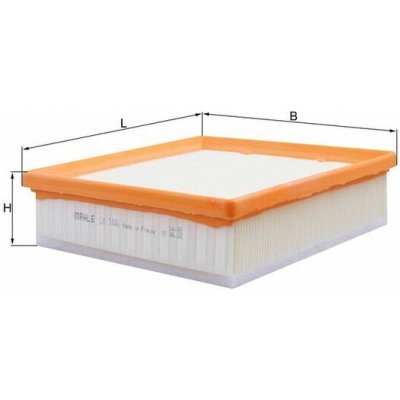 MAHLE ORIGINAL Vzduchový filtr LX1846 – Hledejceny.cz