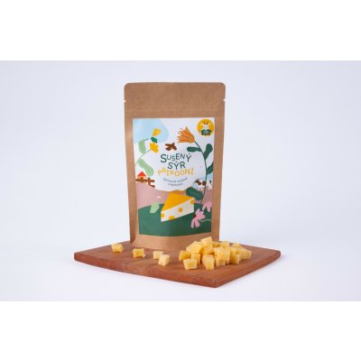 Biofarma Mlsná koza Sušený sýr 50 g – Zboží Dáma