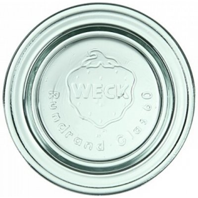 Skleněné víčko WECK 60 mm, 6 ks – Hledejceny.cz