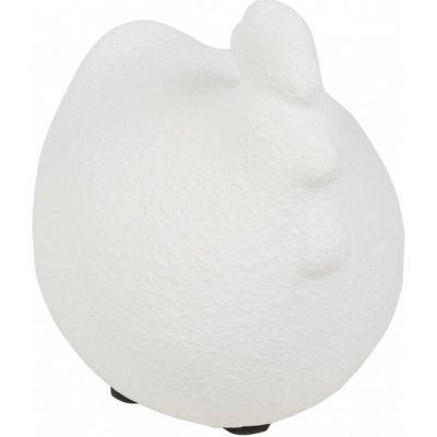 Keramická bílá slepice Gena S, 11,5 cm – Zboží Mobilmania