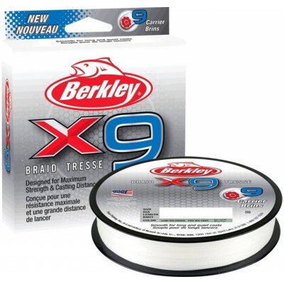 Berkley šňůra X9 Fluro Crystal 150m 0,08mm 7,6g – Zboží Mobilmania