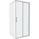 Ronal Top-Line rohový vstup 90x190 cm, pravý díl, posuvné dveře, aluchrom, durlux TOPD09005022 – Zbozi.Blesk.cz