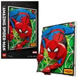 LEGO® ART 31209 The Amazing Spider-Man – Zboží Živě