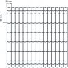Pletiva EKOfence Pletivo svařované 100x50x2,5-1200mm 25m antracit