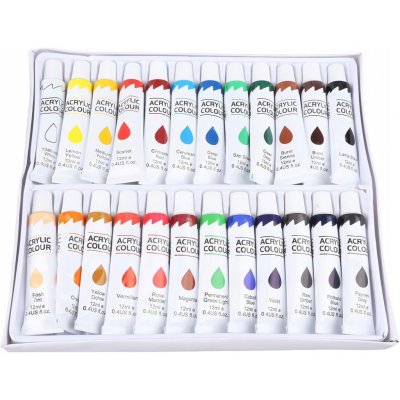 Maaleo 20363 Akrylové barvy 24 ks / 12 ml – Hledejceny.cz