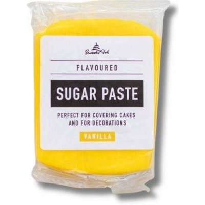 SweetArt Fondán na dort Yellow vanilkový 250 g – Zboží Dáma