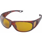 Polarizační brýle Mistrall žluté s černými obroučky – Zboží Mobilmania