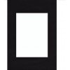 Klasický fotorámeček HAMA pasparta 15x20cm pro fotografii 10x15cm, černá, šikmý bílý řez