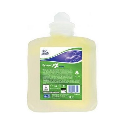 DEB tekuté mýdlo v pěně Estesol FX Pure pro slabé průmyslové znečištění 1 l – Zboží Mobilmania