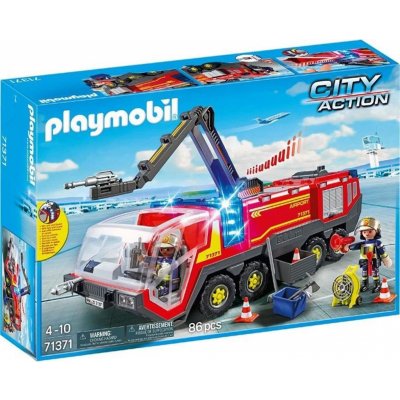 Playmobil 71371 Letištní hasičské auto se světlem a zvukem