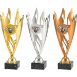 VIZINGR Kulečník poháry ET444-K2519 ET444-K2519/29 cm bronz – Sleviste.cz
