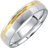 Prsteny SILVEGO L´AMOUR snubní ocelový prsten pro muže a ženy RC2129