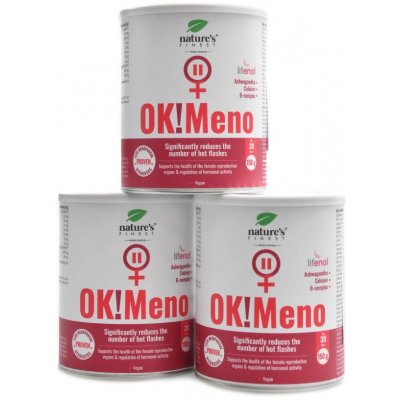 Nature's Finest OK! menopause 3 x 150 g – Hledejceny.cz