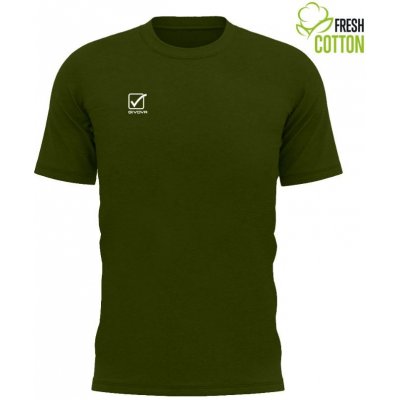 Givova Cotone triko verde militar zelená