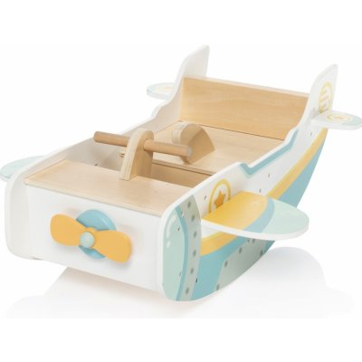 Montessori Zopa houpačka letadlo Wood – Zboží Mobilmania