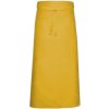 Zástěra Link Kitchen Wear Bistro zástěra X961T Yellow 120x100cm