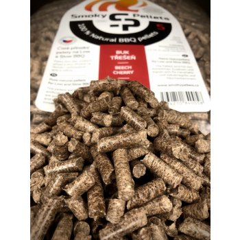 Smoky Pellets Dřevěné pelety Buk / Třešeň 15 kg