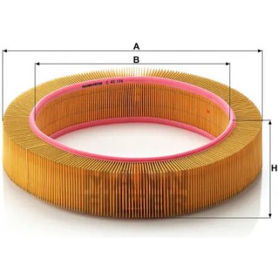 MANN FILTER Vzduchový filtr C 40 174 – Hledejceny.cz