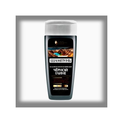 Fitokosmetik čistící šampon s černým kamčatským vulkanickým jílem 270 ml