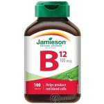 Jamieson Vitamin B12 methylkobalamin 100mcg 100 tablet – Hledejceny.cz