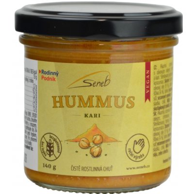 Seneb Hummus kari VEGAN 140 g – Zboží Dáma