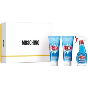 Moschino Fresh Couture EDT 50 ml + sprchový gel 100 ml + tělové mléko 100 ml dárková sada