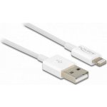 Delock 83000 Nabíjecí USB 2.0 USB-A zástrčka Apple Lightning konektor 1m bílý – Hledejceny.cz