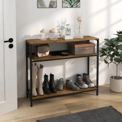 HOMCOM Konzolový stolek š 100 × h 29,5 × v 90 cm – Hledejceny.cz
