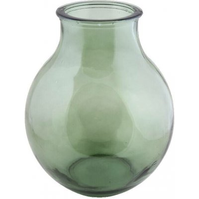 Váza ANCHO, široká, 12L, zeleno šedá|Vidrios San Miguel|Recycled Glass – Hledejceny.cz