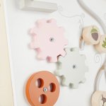 Bieco dřevěné dětské chodítko s aktivitami lesní zvířátka – Sleviste.cz