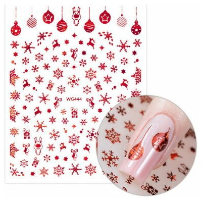 Molly Nails samolepicí vánoční nálepky na nehty WG444 – Hledejceny.cz