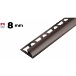 Profil-EU L8250H Lišta ukončovací tmavě hnědá 2,5 m – Sleviste.cz