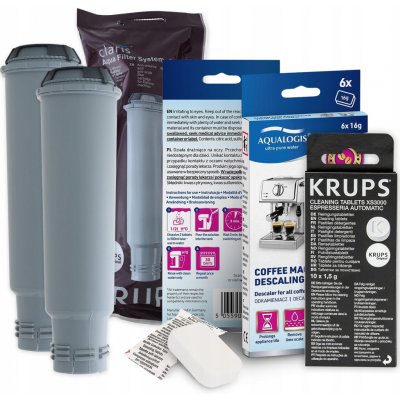 Krups F08801 2 ks + Krups XS3000 +Odvápňovač 6 ks – Zboží Mobilmania