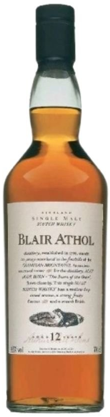 Blair Athol 12y 43% 0,7 l (holá láhev)
