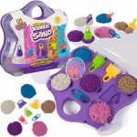 SPIN MASTER Kinetic Sand Variety Case kinetický písek s nástroji v kufříku – Zboží Mobilmania