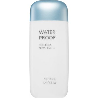 Missha All Around Safe Block Waterproof Sun Milk voděodolné mléko na opalování SPF50+ 70 ml – Zboží Mobilmania