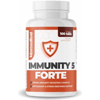 BioMedical Immunity 5 Forte 100 tablet – Hledejceny.cz