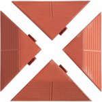 ArtPlast Linea Combi Drain roh 10 x 19,5 x 4,8 cm terakota 4 ks – Hledejceny.cz
