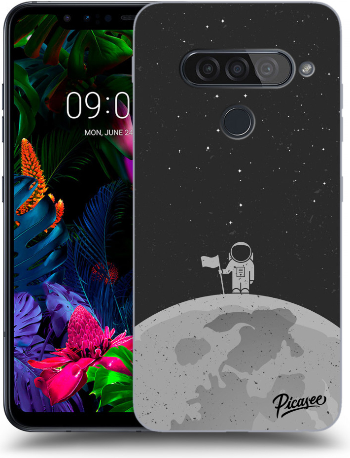 Pouzdro Picasee silikonové LG G8s ThinQ - Astronaut čiré