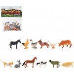 Teddies Zvířátka mini domácí farma 4-6cm 12ks – Sleviste.cz