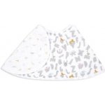 Aden + anais™ essential s cotton muslin baby bib alpha bet animals – Hledejceny.cz