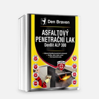 Den Braven Denbit asfaltový penetační lak ALP 300, 9kg – Hledejceny.cz