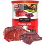 Topstein Hovězí s játry v plechu 0,8 kg – Hledejceny.cz